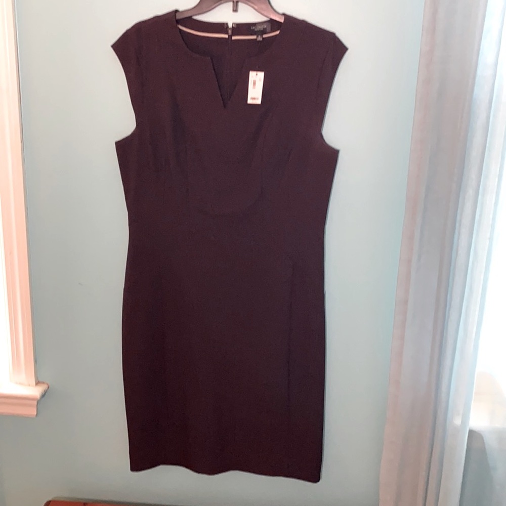 Limited sheath suit dress. Maroon burgundy. New with tags. Size 12.